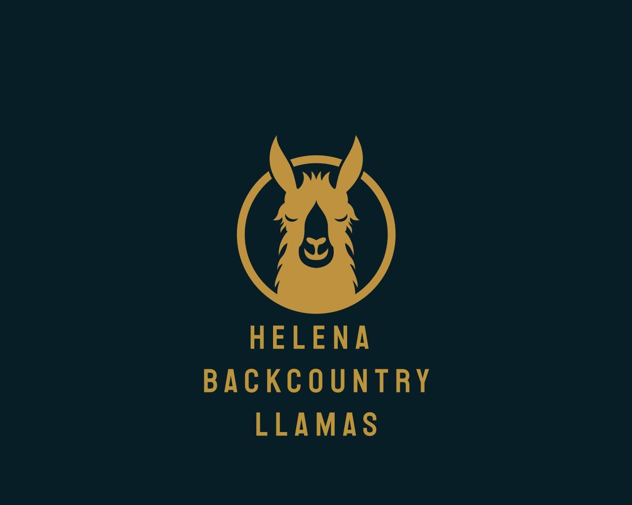 Helena Backcountry Llamas full logo
