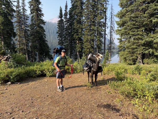 Geared up and ready for the high country